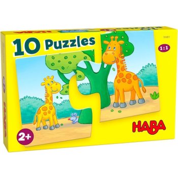 Haba - 10 Puzzles – Wilde Tiere (4)