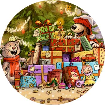Coppenrath - Adventskalender - Weihnachtsmarkt der Tiere (S)