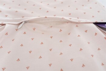 Träumeland - Baby-Ganzjahresschlafsack LIEBMICH Twister beige Gr. 62/68