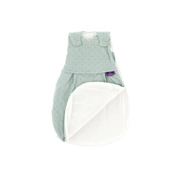 Träumeland - Babyschlafsack LIEBMICH 3-tlg. Twister blau Gr. 62/68 (A)