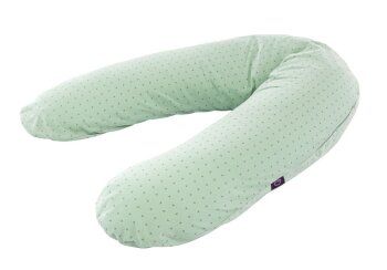 Träumeland - Stillkissen Twister grün (190 cm) (A)