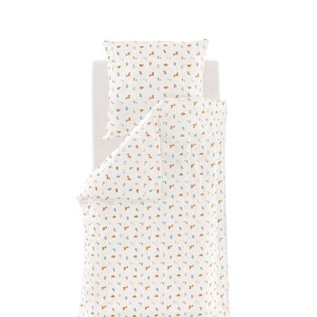 Träumeland - Bettwäsche 135 x 200 + 80 x 80 cm Dinolino (A)