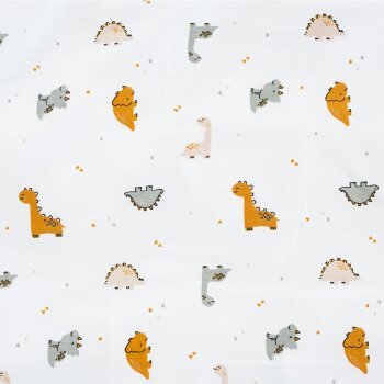 Träumeland - Bettwäsche 135 x 200 + 80 x 80 cm Dinolino (A)