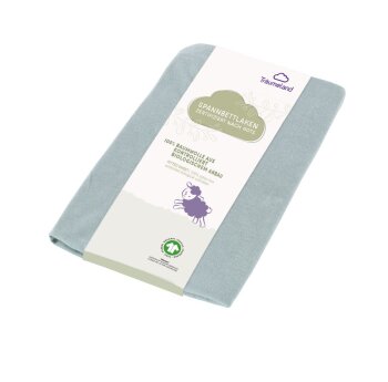 Träumeland - Spannbetttuch GOTS mint 60 x 120 cm +...