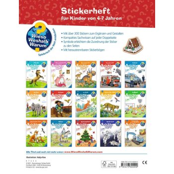 Ravensburger - Wieso? Weshalb? Warum? Stickerheft:...