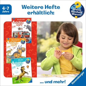 Ravensburger - Wieso? Weshalb? Warum? Stickerheft: Weihnachten (S)