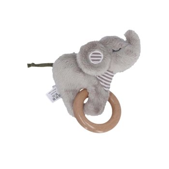 Sterntaler - Spielfigur mit Holz Greifring Elefant Eddy,...