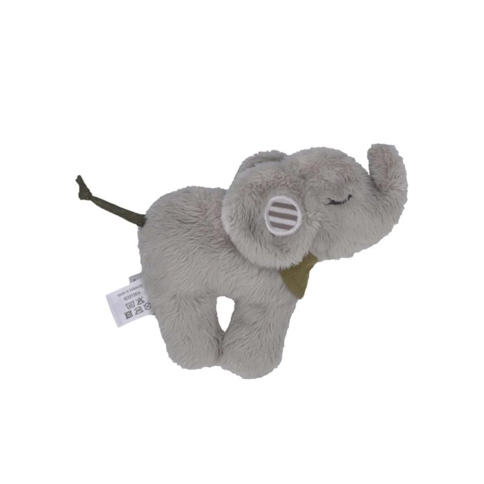 Sterntaler - Mini-Spieltier Elefant Eddy mit Rassel, Grau (4)