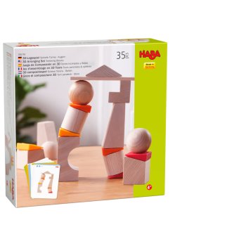 Haba - 3D-Legespiel Schiefe T&uuml;rme - Kugeln (2)