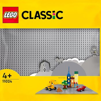 LEGO - Classic - 11024 Graue Bauplatte