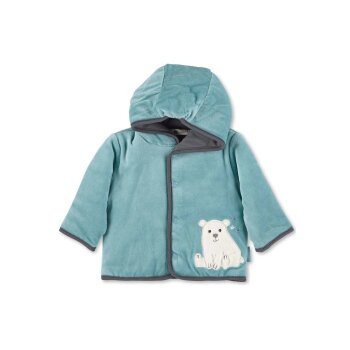 Sterntaler - Kapuzen-Jacke aus Nicki, Motiv Eisbär...