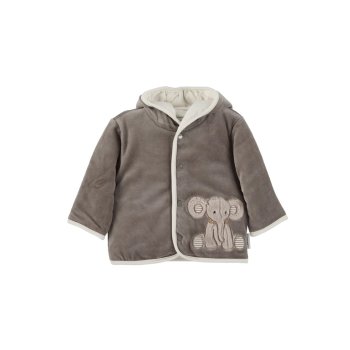 Sterntaler - Kapuzen-Jacke aus Nicki, Motiv Elefant Eddy,...