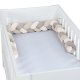 babybay - Nestchenschlange geflochten passend für Kinderbetten, ivory/beige/creme