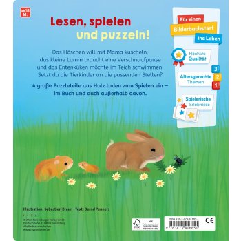 Ravensburger - Spiel mit den Tierkindern: Mein buntes...