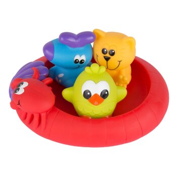 Playgro - Badespielzeug "3 Schwimmende Freunde"...