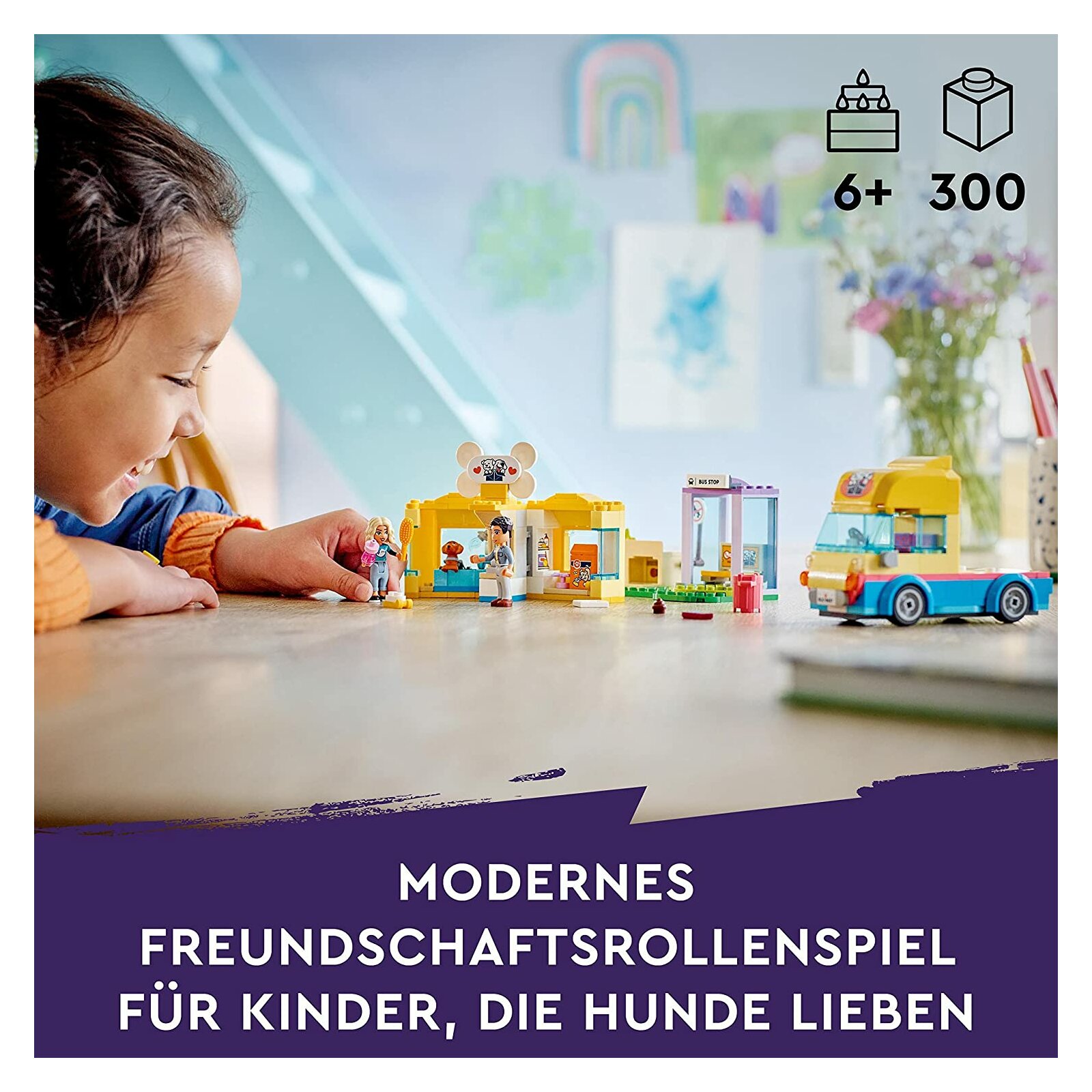 LEGO - Friends - 41741 Hunderettungswagen, 29,99 €