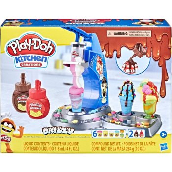 Hasbro - Play-Doh - Drizzy Eismaschine mit Toppings