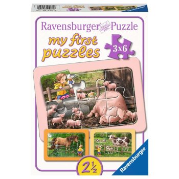 Ravensburger - My First Puzzles - Lotta auf dem Bauernhof