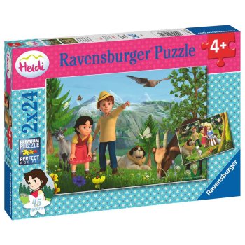 Ravensburger - Heidis Abenteuer PUZZLE (2 x 24 TEILE)