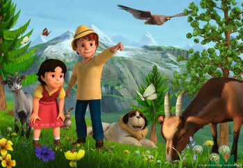 Ravensburger - Heidis Abenteuer PUZZLE (2 x 24 TEILE)