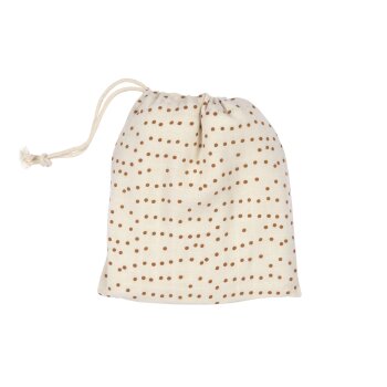 Lässig - Mulltücher 2er Set M, Karamell (organic in conversion) (A)