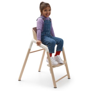 Bugaboo - Giraffe Hochstuhl WARMWOOD-GREY
