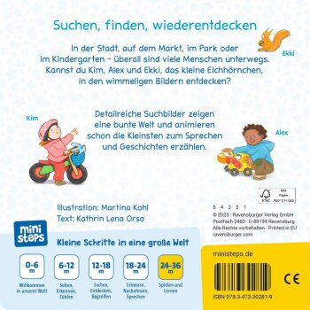 Ravensburger - ministeps - Meine Welt ist kunterbunt (A)