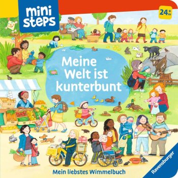 Ravensburger - ministeps - Meine Welt ist kunterbunt