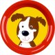 Die Spiegelburg - Teller Hund - Freche Rasselbande (A)