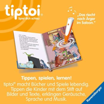 Ravensburger - tiptoi - Lese-Lausch-Abenteuer - Dino-Stadt (A)