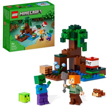LEGO - Minecraft - 21240 Das Sumpfabenteuer