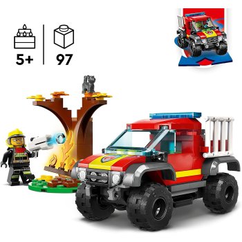LEGO - City - 60393 Feuerwehr-Pickup