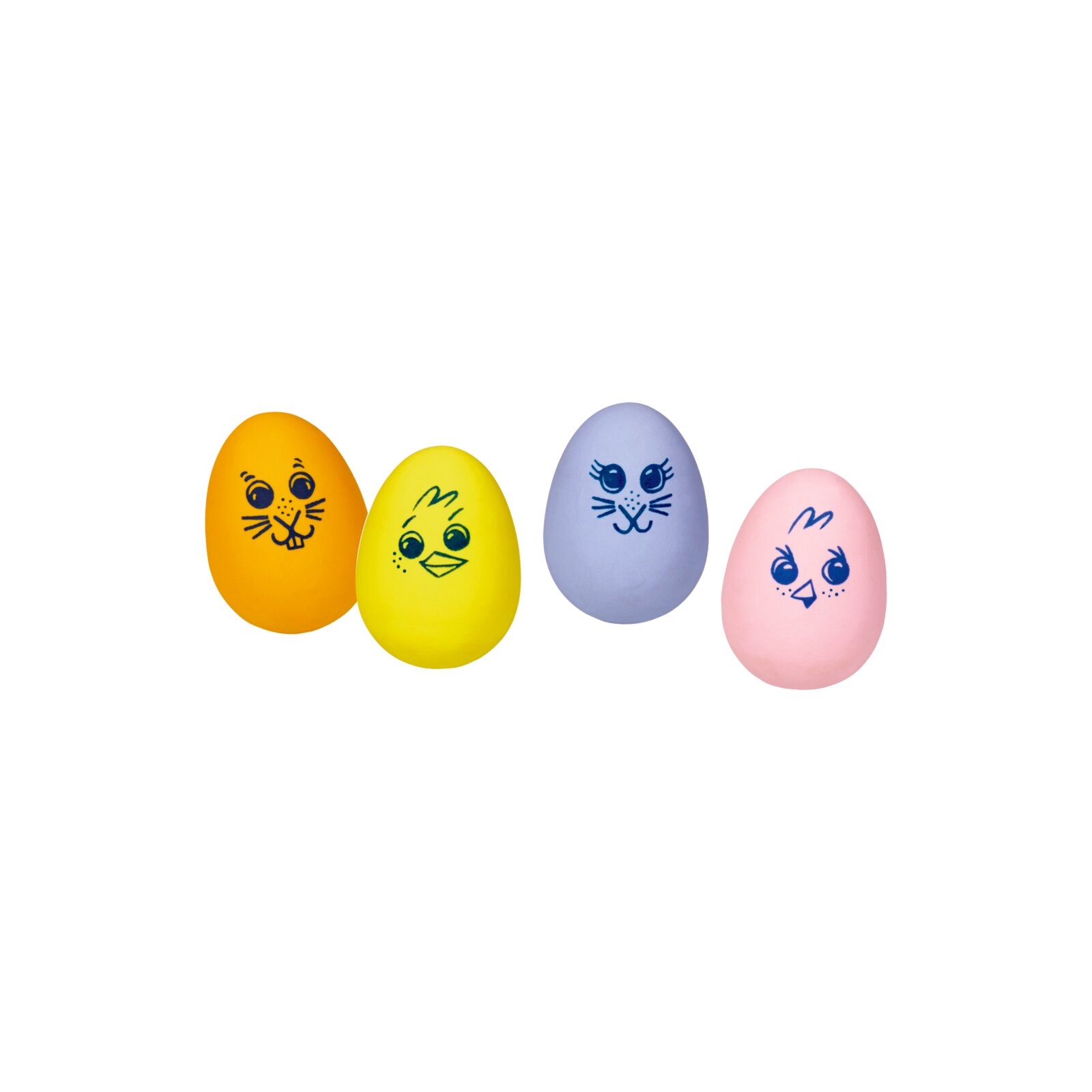 Die Spiegelburg - Fröhliche Ostern! - Lustige Eier-Flummis, sort. (A)