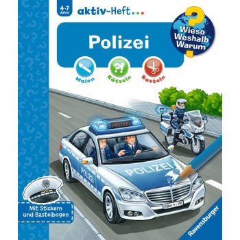 Ravensburger - Wieso? Weshalb? Warum? aktiv-Heft: Polizei