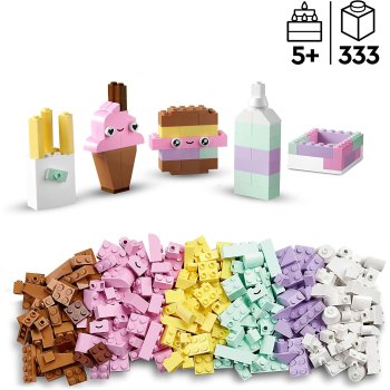 LEGO - Classic - 11028 Pastell Kreativ-Bauset