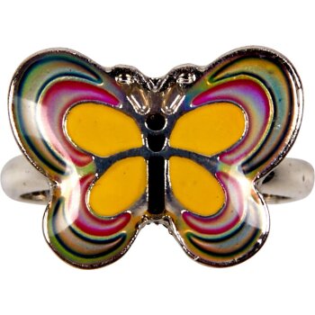 Die Spiegelburg - Prinzessin Lillifee - Stimmungsring Schmetterling, sort. (A)