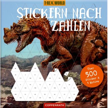 Coppenrath - T-Rex World - Stickern nach Zahlen (A)