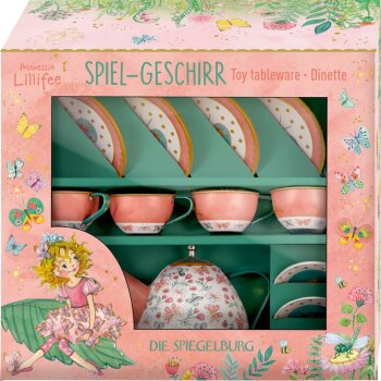 Die Spiegelburg - Prinzessin Lillifee - Spielgeschirr "Schmetterling" (A)