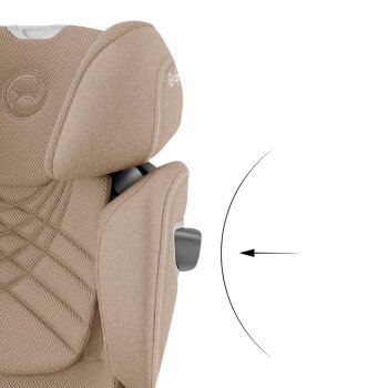 Cybex - Platinum Solution T PLUS i-Fix Kindersitz Cozy beige (2)