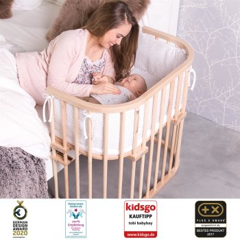 babybay - Beistellbett Original NATUR-UNBEHANDELT