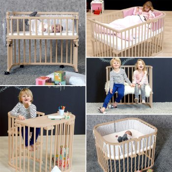 babybay - Beistellbett Original NATUR-UNBEHANDELT