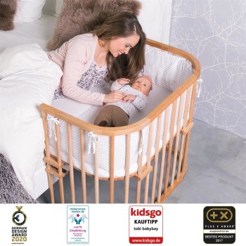 babybay - Beistellbett Maxi KERNBUCHE-GEÖLT