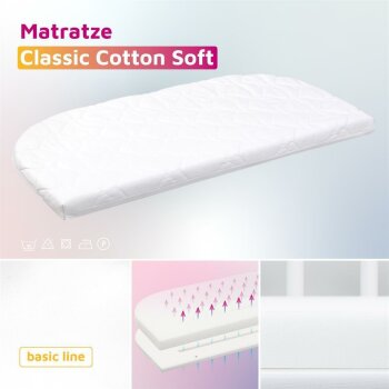 babybay - Matratze Classic Cotton Soft (für MAXI/MAXI COMFORT PLUS/BOXSPRING COMFORT PLUS)
