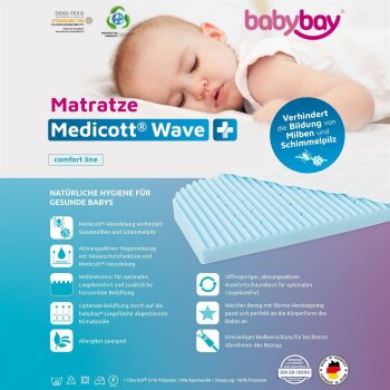 babybay - Matratze MediTex® Wave (für BOXSPRING XXL)