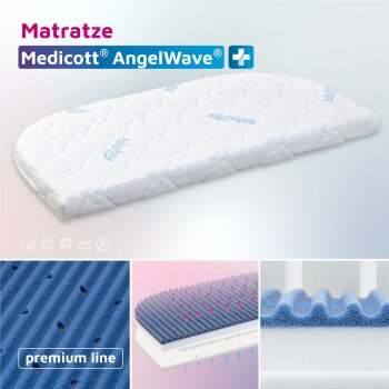 babybay - Matratze Medicott AngelWave (f&uuml;r BOXSPRING...