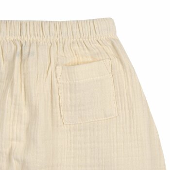 Lässig - Musselin-Hose Bio-Baumwolle - Vanilla, Gr....