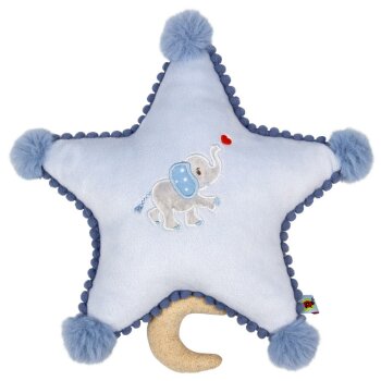 Die Spiegelburg - BabyGlück - Spieluhr Stern, hellblau