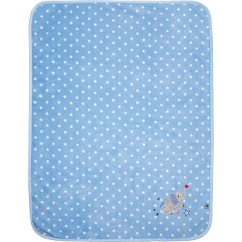 Die Spiegelburg - BabyGl&uuml;ck - Kuscheldecke, hellblau...