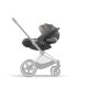 Cybex - Platinum Cloud T Comfort i-Size Babyschale Sepia Black (2)