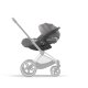 Cybex - Platinum Cloud T PLUS i-Size Babyschale Mirage Grey (2)